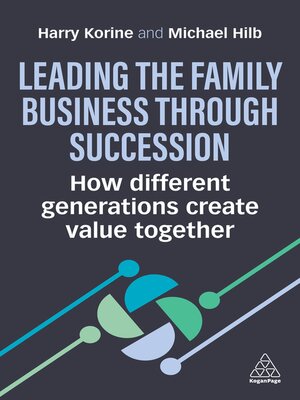 cover image of Leading the Family Business Through Succession